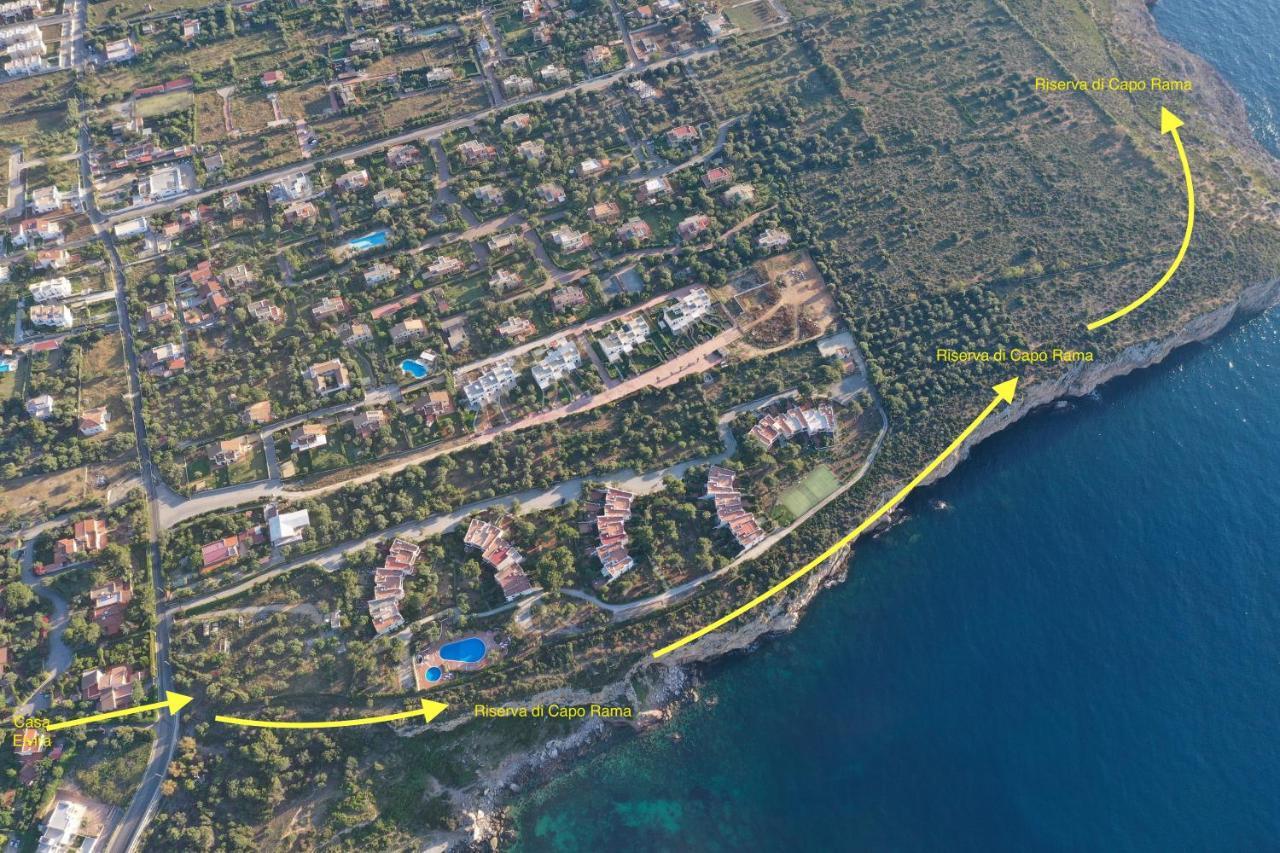 Casa Elvira Villa Terrasini Exteriör bild